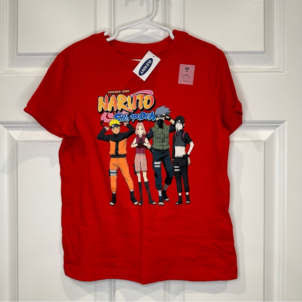 Old Navy Naruto Boys Tee Size 5 (xs)‎ NWT